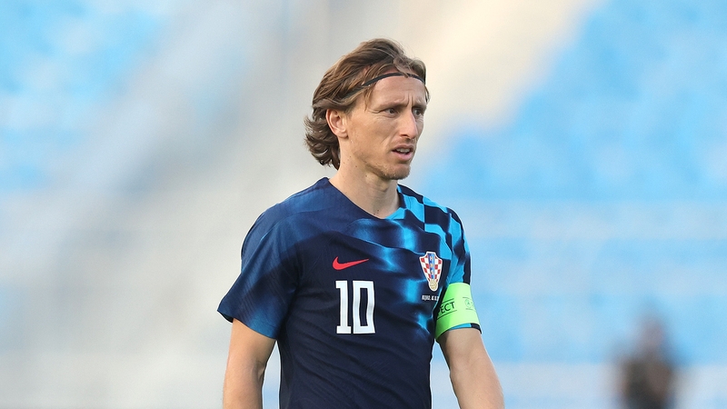 Luka Modric's Croatia are in action today