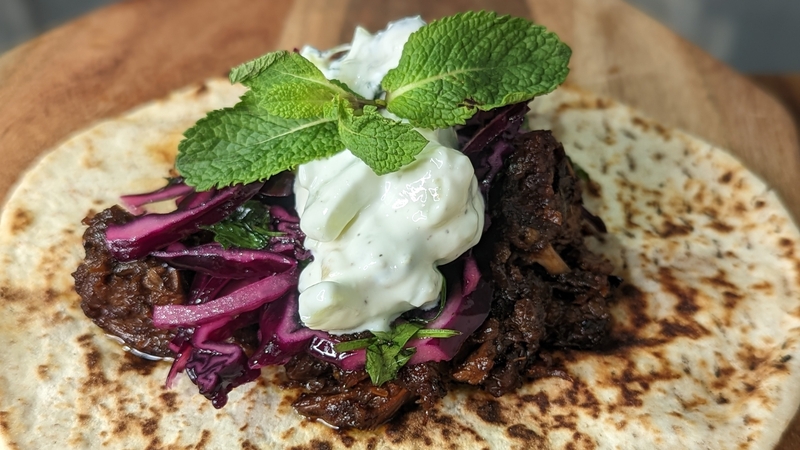 A punchy and fresh side salad.