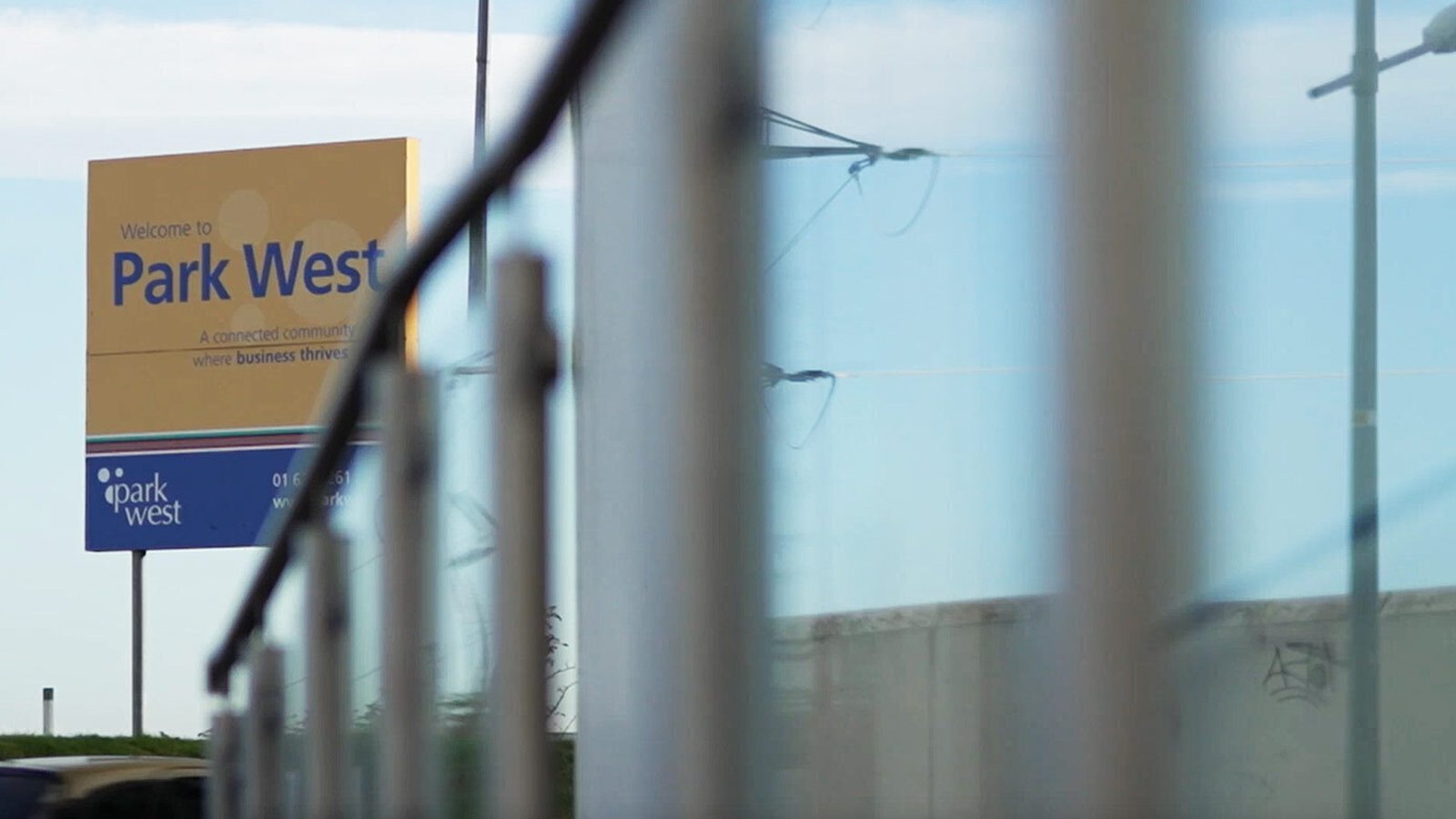 The Crescent is part of the residential quarter of a sprawling development known as Park West