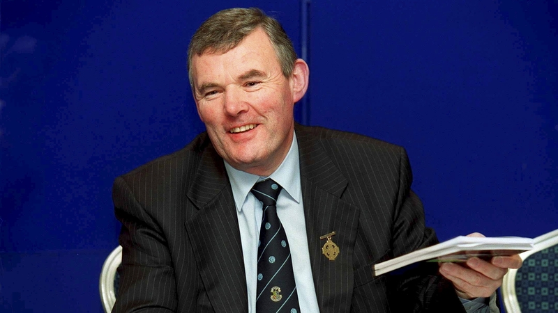 Seán McCague was the 33rd president of the GAA
