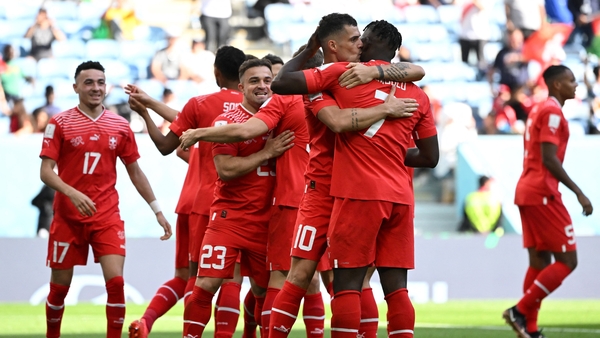 Cameroon-born forward Breel Embolo was Switzerland's match-winner