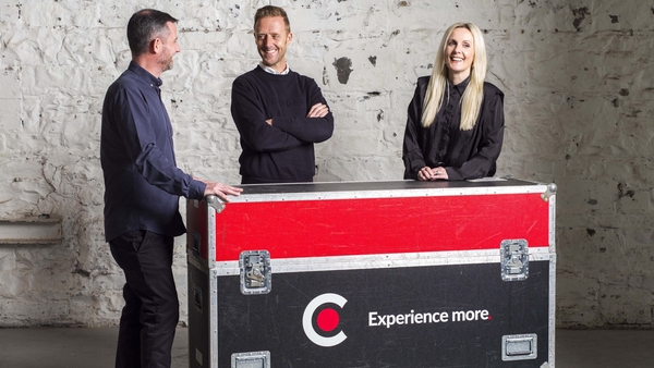 Paul Murphy, Managing Director, Cairbre O'Shea, General Manager and Olivia Breene Head of Business Development Marketing at AVCOM