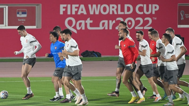Serbia kick off their World Cup against Brazil