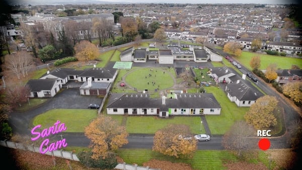 Santa visits Holy Family School for the Deaf in Cabra!