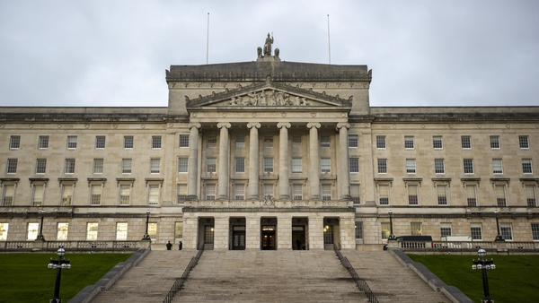 The notes relate to a meeting of the Stormont Executive on 2 July 2020 (file image)