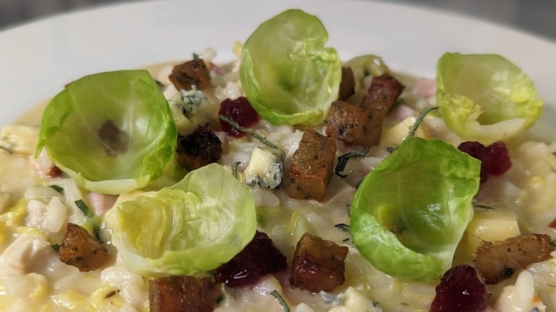 Eric Mathews' Thanksgiving leftovers risotto: Today