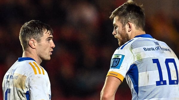 Luke McGrath and Ross Byrne resume their half-back partnership against Glasgow