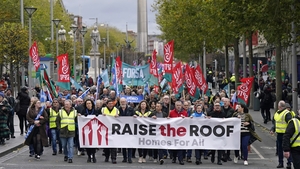 Raise the Roof rally in Dublin City show image