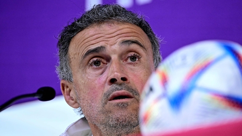 Spain boss Luis Enrique