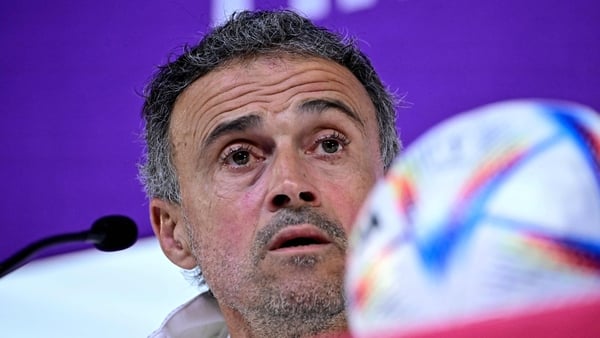 Spain boss Luis Enrique