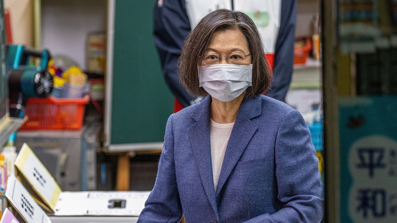 Tsai Ing-wen said the election results were not as expected