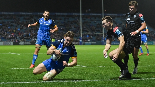 Rob Russell completes his hat-trick at the RDS