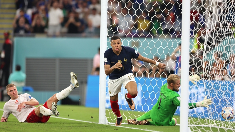 All the attention is on Kylian Mbappe for the vital England game