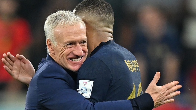 Deschamps embraces his star man
