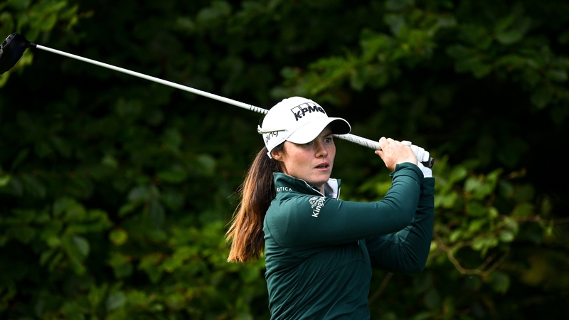 Leona Maguire managed four birdies this afternoon