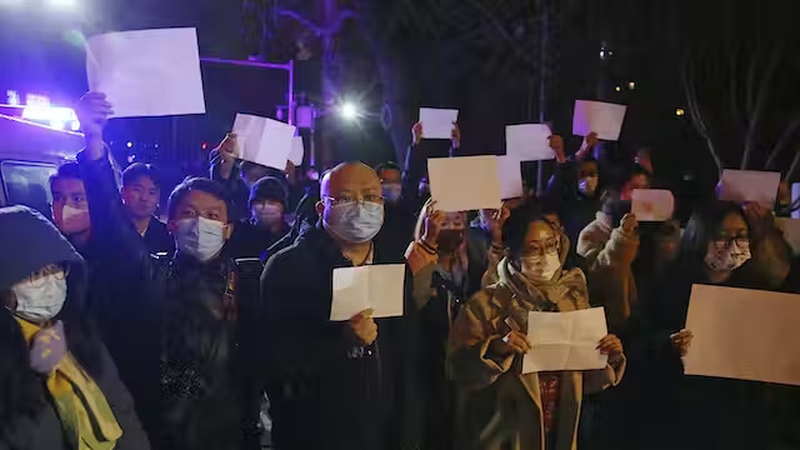 'The main issue here is frustration not just with Covid restrictions, but the inconsistent ways these measures are being implemented.' Photo: Koki Kataoka/AP/AAP