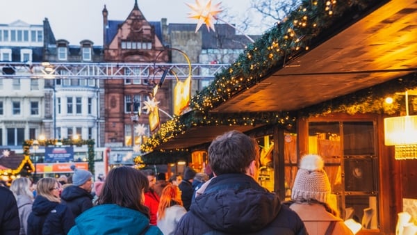 Edinburgh Christmas market takes place from November 19th to 3rd January this year.