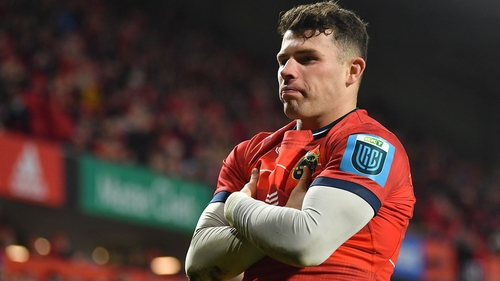 Calvin Nash scored his first Thomond Park try last Saturday