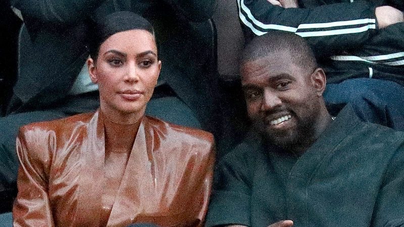 Kim Kardashian and Kanye West