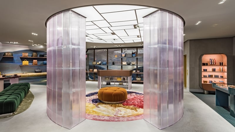 Mulberry's store on Regent St in London