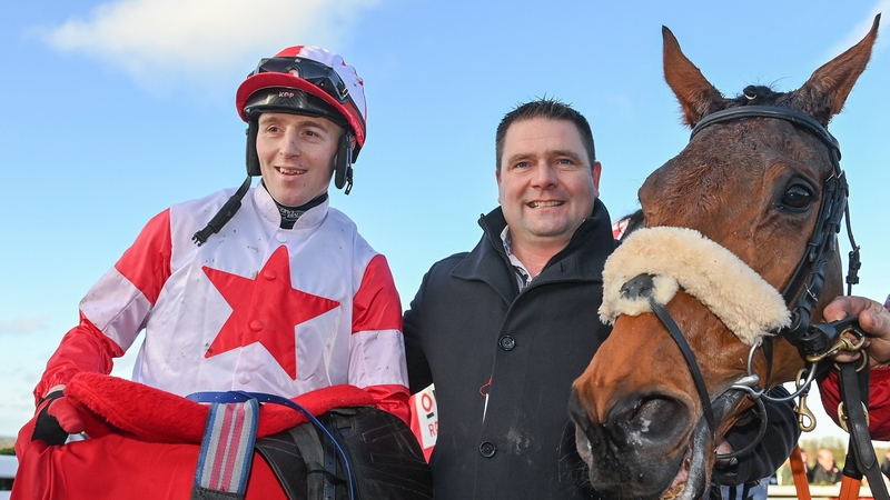 Keith Donoghue judged the race to perfection to delight trainer Peter Fahey