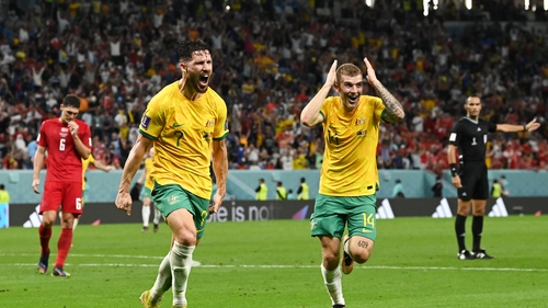 Australia shocked Denmark
