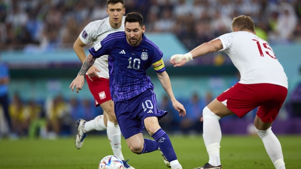 Lionel Messi in full flow