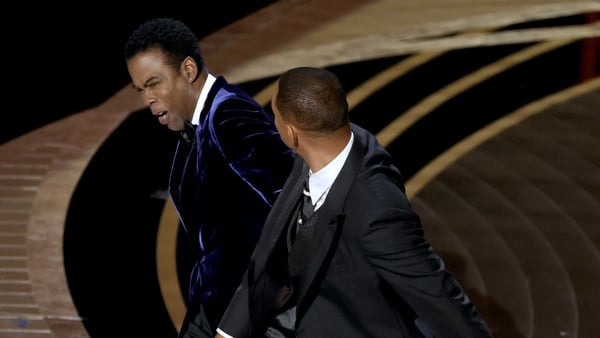Will Smith's infamous Oscars slap has been revealed as Ireland's top trending YouTube video of 2022