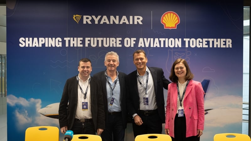 Thomas Fowler, Ryanair, Michael O'Leary, Ryanair, Jan Toschka Shell and Ashleigh McDougall, Shell