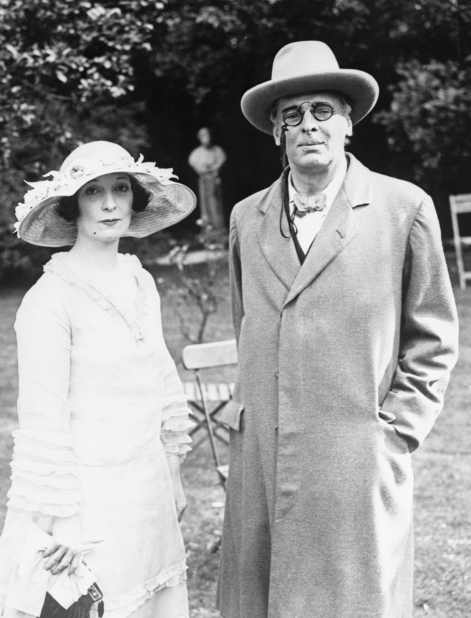 W.B. Yeats, seen here with Lady Lavery, was one of the first senators. Photo: Getty Images