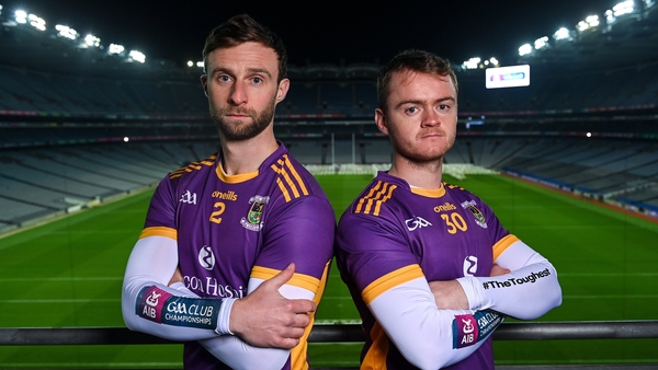 Kilmacud Crokes footballer Shane Horan, left, and hurler Oisin O'Rorke will both be in action on Sunday at GAA HQ