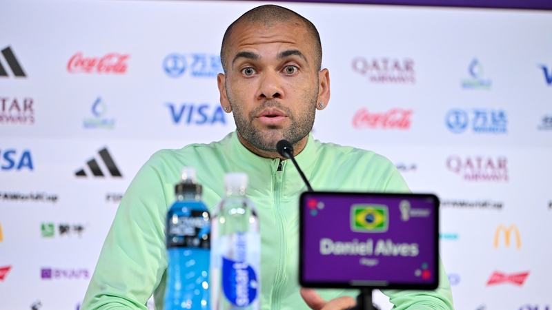 Dani Alves is set to appear in his fourth World Cup