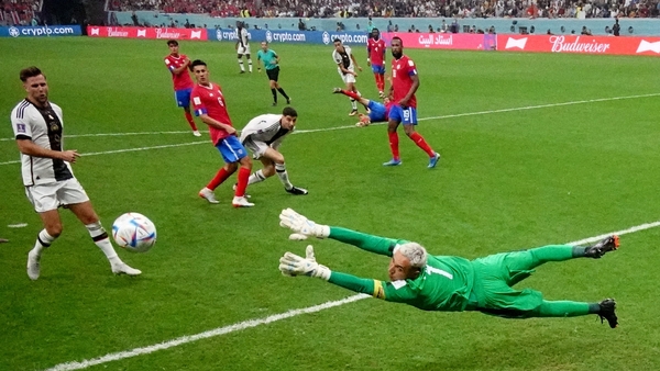 Germany scored four goals but it wasn't enough