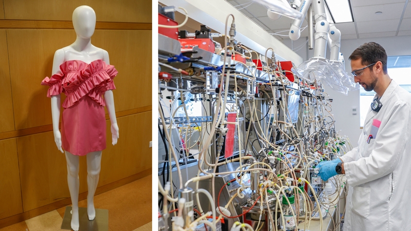 Bacteria are used to convert pollution to ethanol, which is then used as a chemical building block for consumer items