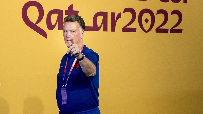 Louis van Gaal's Netherlands face the USA at 3pm on Saturday