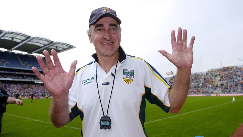 Kevin Kilmurray pictured as Offaly manager in 2006