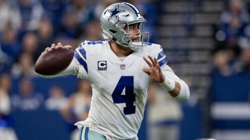 The Dallas Cowboys scored 33 unanswered points in the fourth quarter of their win over the Indianapolis Colts