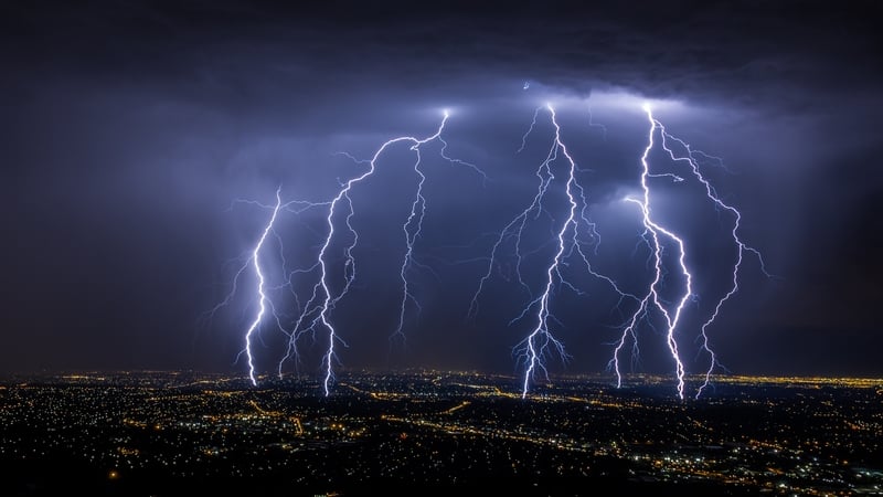 About 8.6 million lightning strikes occur worldwide every day Photo: Getty Images