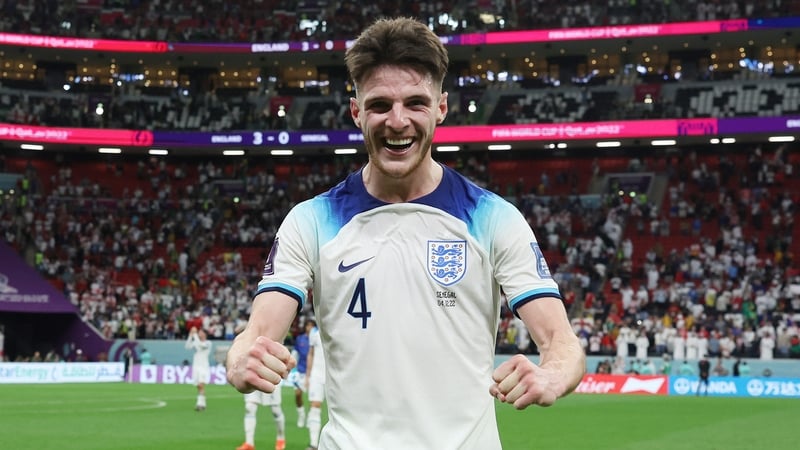 Declan Rice won his 38th England cap on Sunday