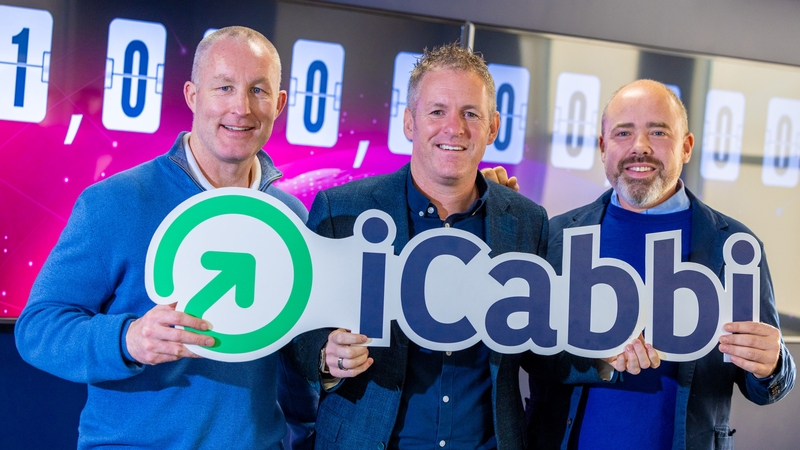 iCabbi co-founders Bob Nixon, Gavan Walsh and Niall O'Callaghan
