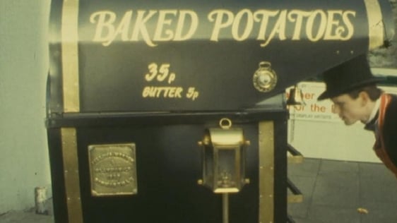 Selling Baked Potatoes in Dun Laoghaire (1982)