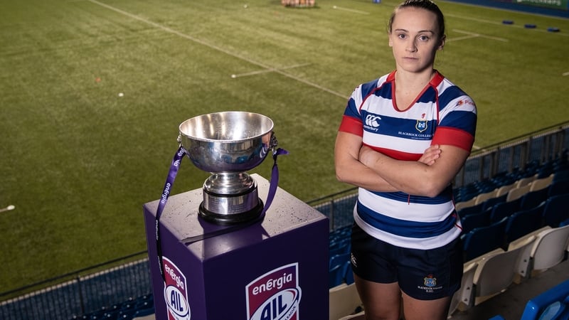 Former Ireland international Michelle Claffey will captain Blackrock in Friday's Women's Energia AIL final