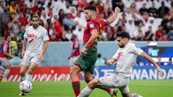 Goncalo Ramos completes his hat-trick
