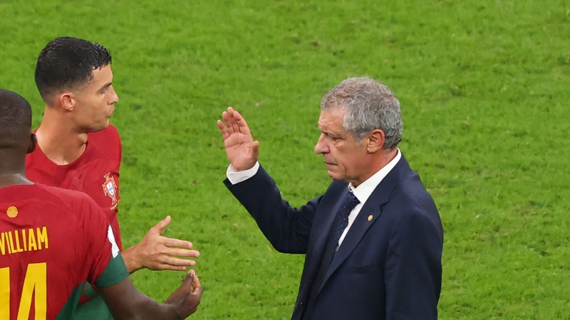 Santos chose to leave Ronaldo out of the starting line-up for the 6-1 win over Switzerland