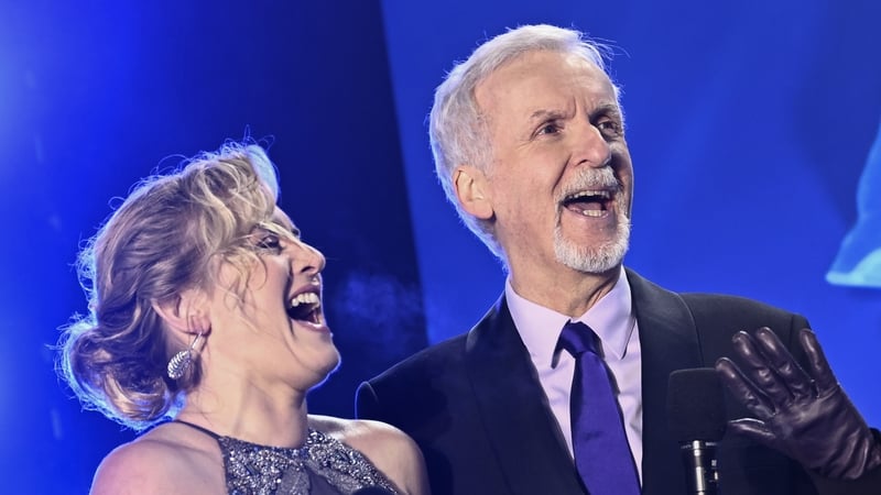 Kate Winslet and James Cameron