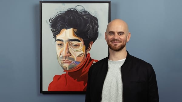 Zurich Portrait Prize winner David Booth (Pics: Abe Neihum)