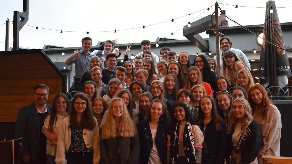 Carrickfergus Grammar School Senior Choir - Ding Dong! Merrily On High | Choirs For Christmas 