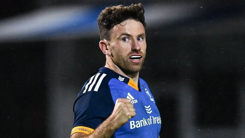 Hugo Keenan made his first Leinster appearance of the season last weekend