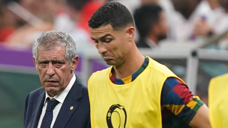 Fernando Santos benched Cristiano Ronaldo for the Switzerland clash
