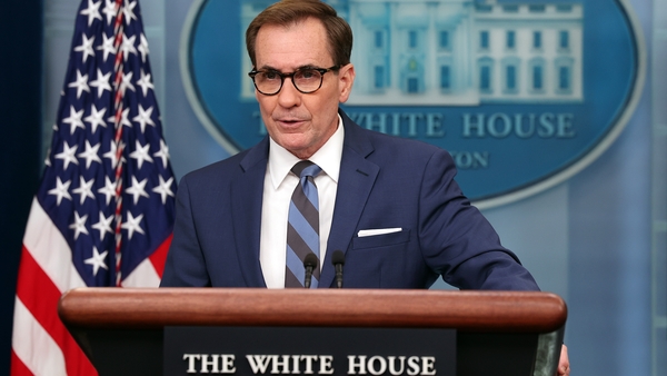 John Kirby said Russia is seeking to collaborate with Iran in areas like weapons development and training